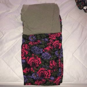 Lula Roe legging & tee set